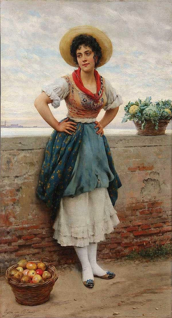 La venditrice di mele